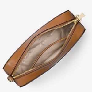 Michael Kors Bags - $135 MK Ginny crossbody in vanilla/ acorn Michael Kors Bags - $135 MK Ginny crossbody in vanilla/ acorn